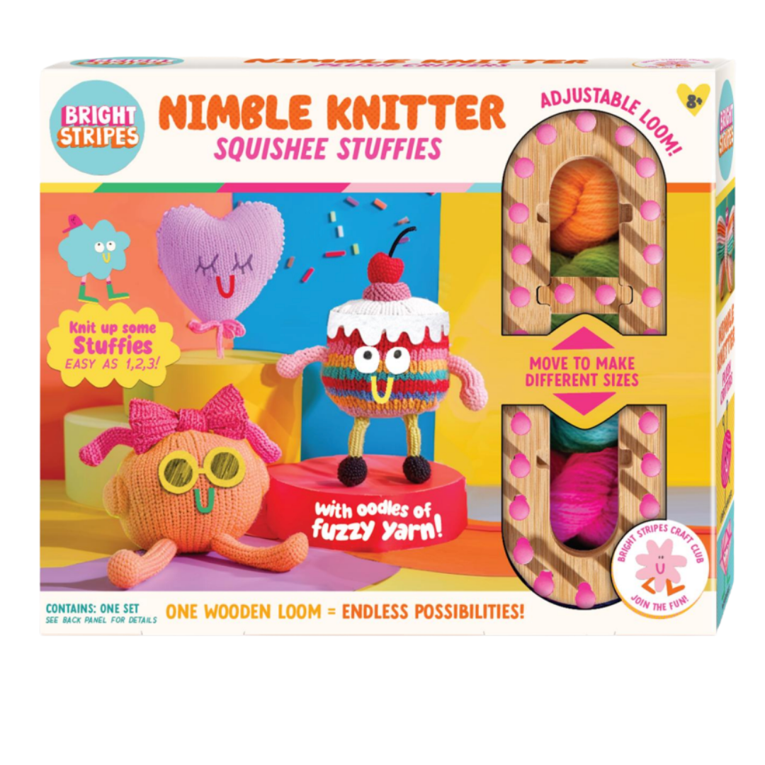 Nimble Knitters Squishee Stuffies – Dilly Dally's Toy Store