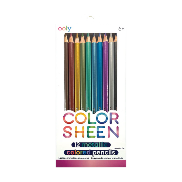 Color Sheen Metallic Colored Pencils