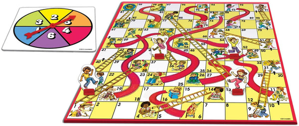 Classic Chutes and Ladders Game