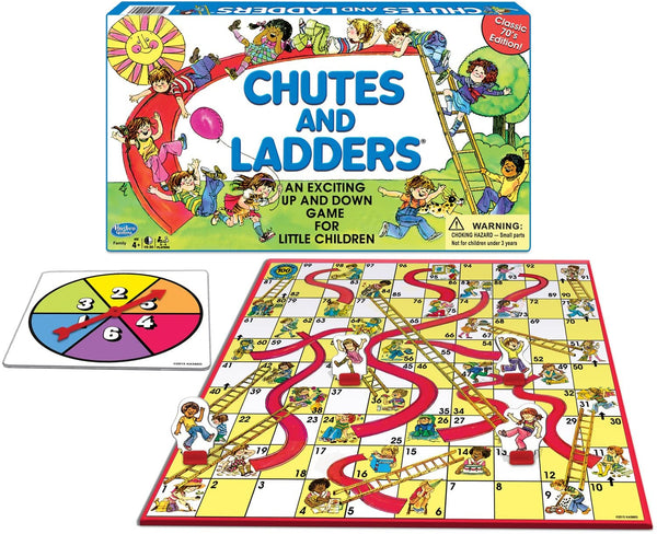 Classic Chutes and Ladders Game