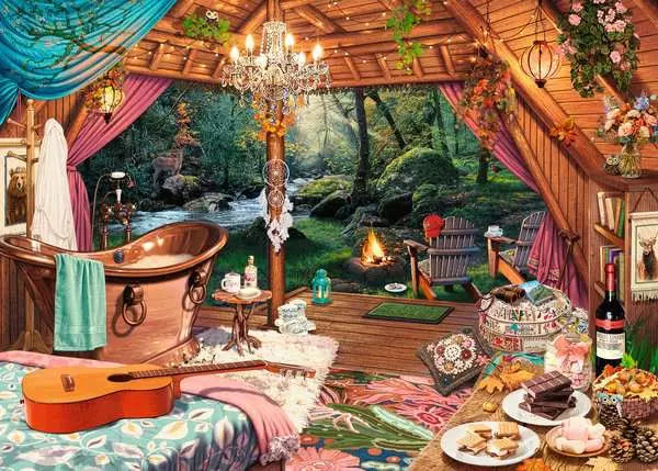 Cozy Glamping 500 Pc Puzzle