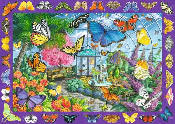 Butterfly Palace 500 Pc puzzle