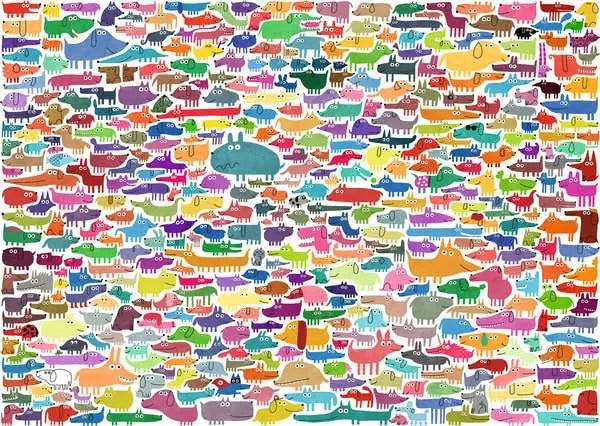 387 Dogs and One Cat 300 PC puzzle