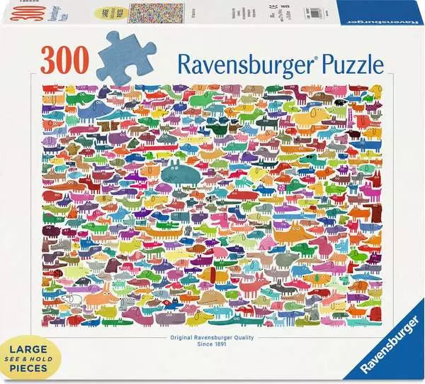 387 Dogs and One Cat 300 PC puzzle