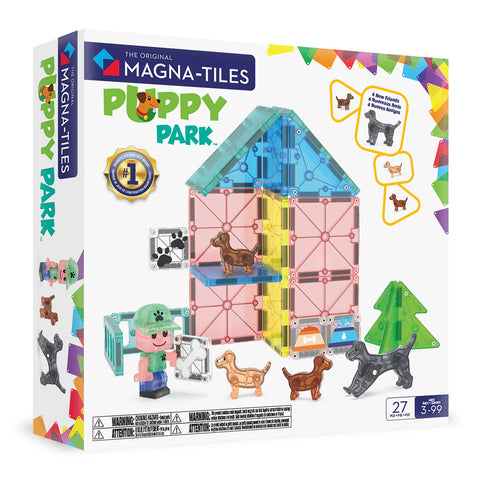 Puppy Park Magnatile 27 Pc