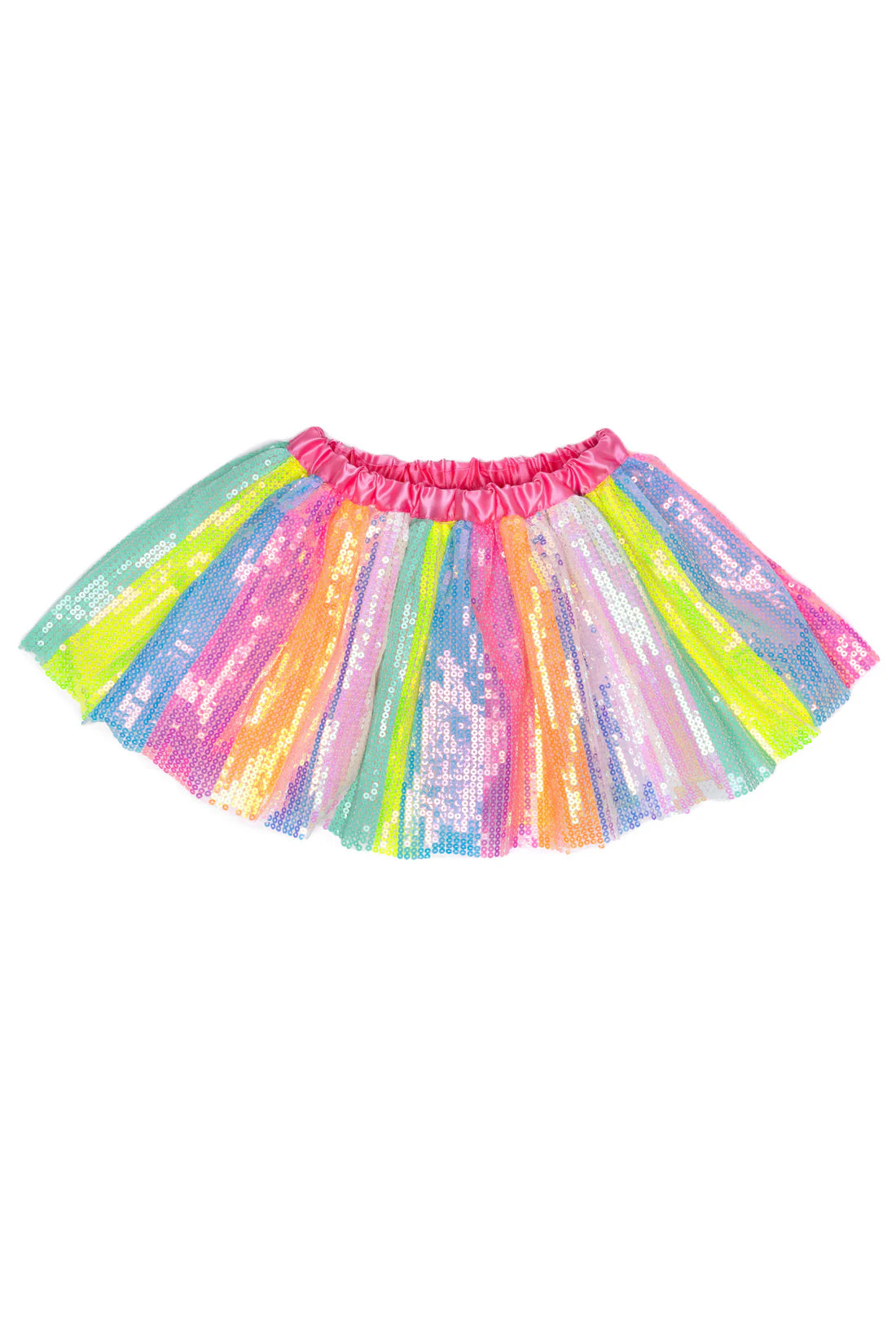 Stripy Sequins Skirt 4-6