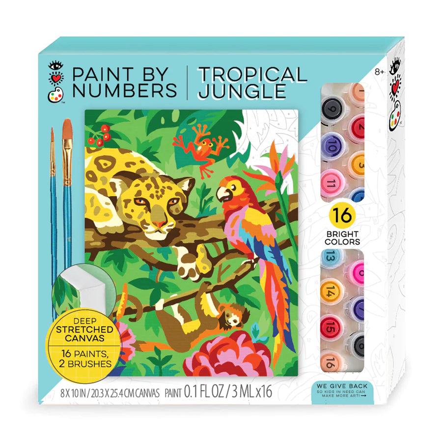 Paint by Number Tropical Jungle