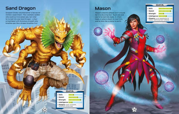 Build Your Own Superheroes Sticker Book