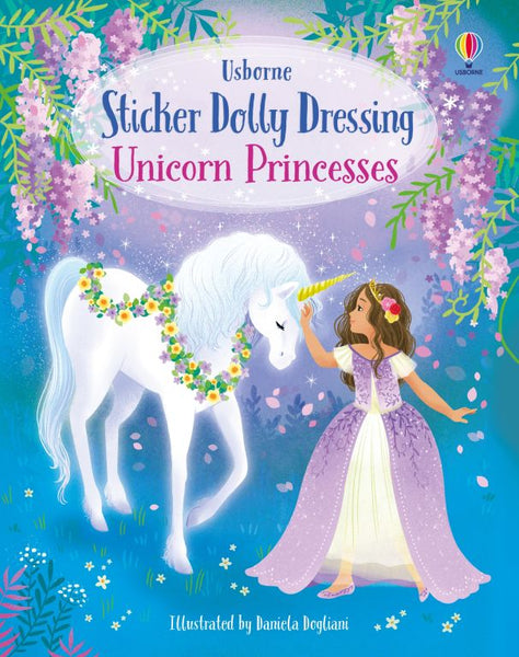 Sticker Dolly Dressing Unicorn Princess