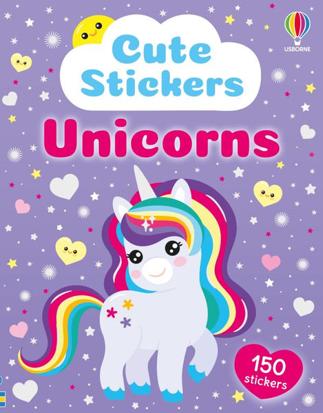 Cute Unicorn Sticker Book