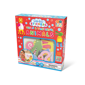 Weird Wonderful Animals Bath Stickers