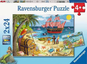 Pirates and Mermaids - 24 Pieces Puzzle