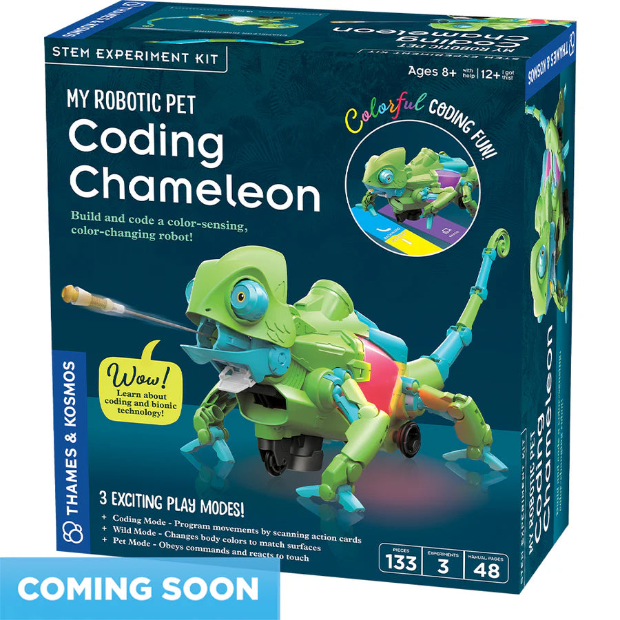 My Robotic Pet Coding Chameleon