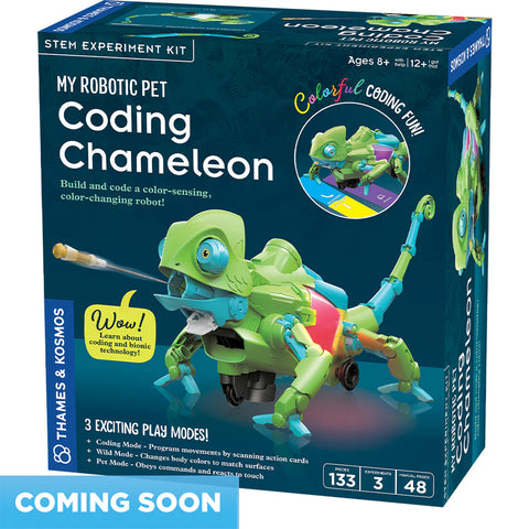 My Robotic Pet Coding Chameleon