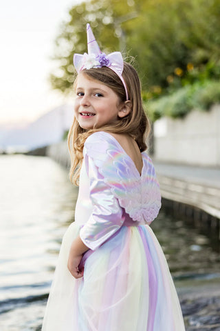 Alicorn Dress with Wings and Headband size 3/4
