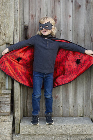 Reversible Spider Bat Cape