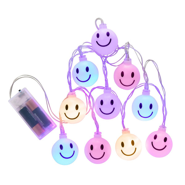 Choose Happy Face Led String Lights