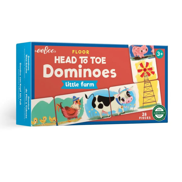 Little Farm Head to Toe Dominoes