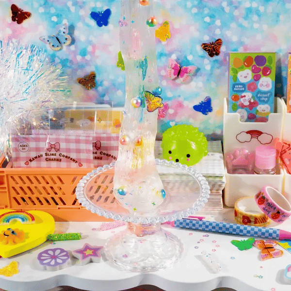 Butterfly Putty Clear Slime