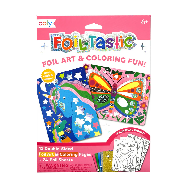 Foil-tastic Foil Art and Coloring Whimsical World