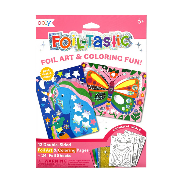 Foil-tastic Foil Art and Coloring Whimsical World