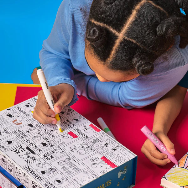 Ooly x Peanuts Coloring Activity set