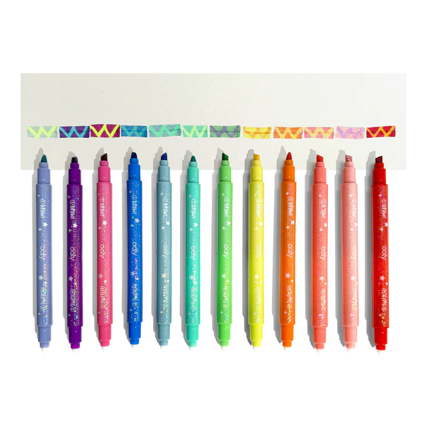 Switche-eroo Sparkle Glitter Color Changing Markers