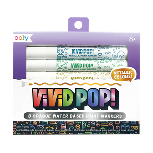 Vivid Pop Metallic Markers