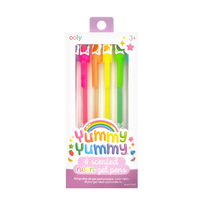 Yummy Yummy 6 Scented Neon Gel Pens