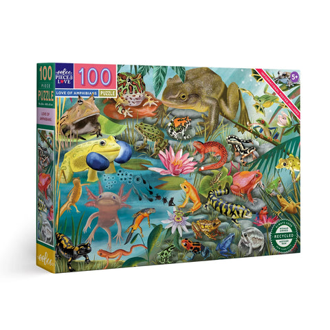 Love of Amphibians 100 Pc Puzzle