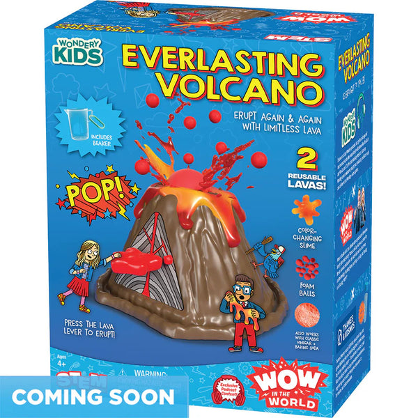 Wow in the World Everlasting Volcano