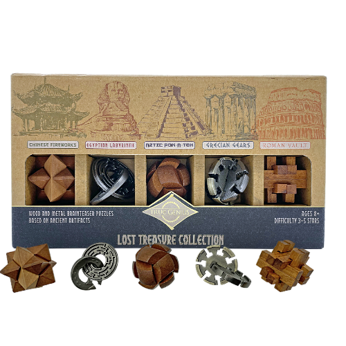 Lost Treasure Collection - 5-Pack of Brainteasers