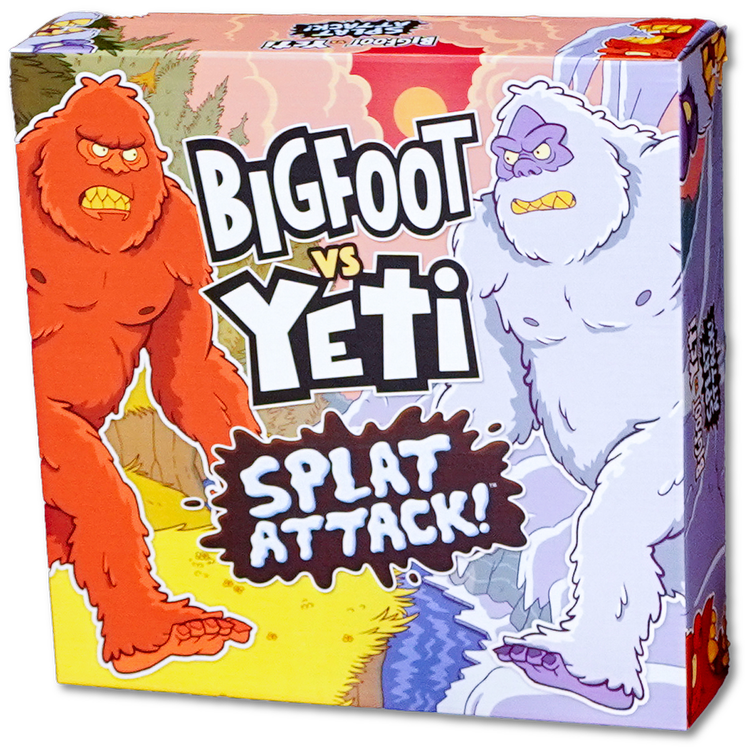 Bigfoot Vs Yeti-Splat Attack