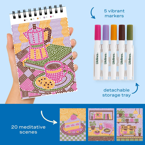 FlowArt® Mini - Dot-by-Letter Café Comforts