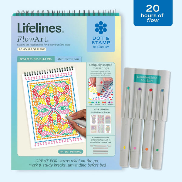 FlowArt® - Stamp-by-Shape, Mediterranean