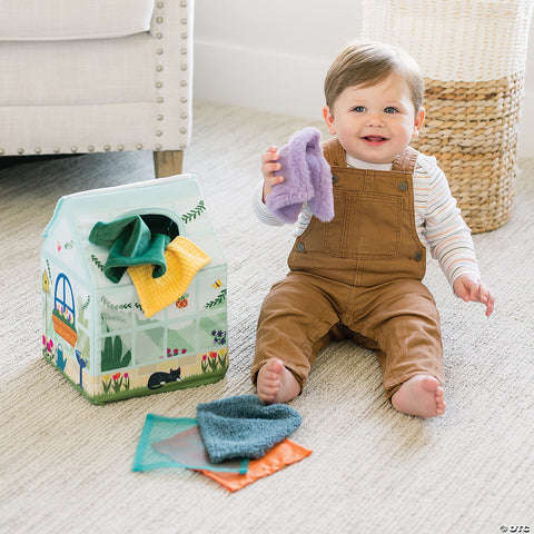 Sensory Sprouts Peek and Pull Tissue Box