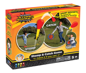 Stomp Rocket Stomp and Catch Game