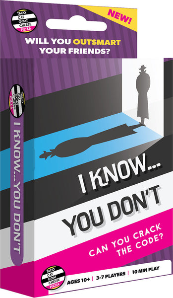 I know You Don't Game