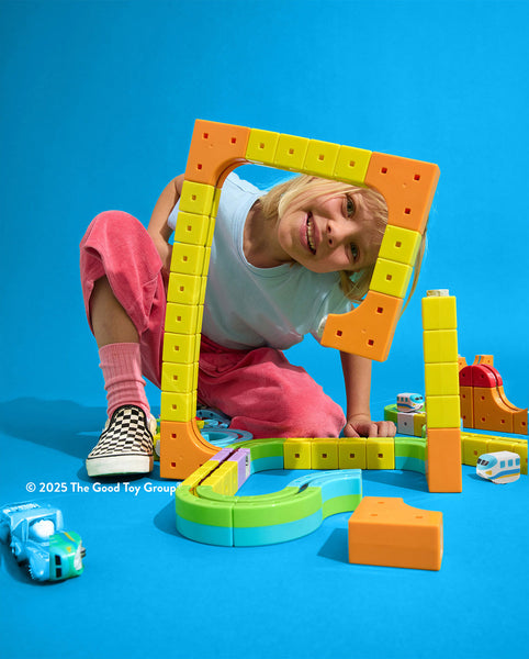 Rail Cube Magnetic Monorail Deluxe Set 66 PC