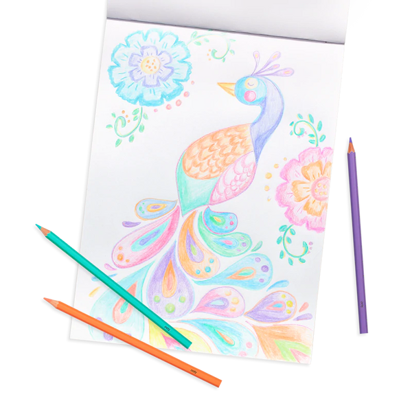 Pastel Hues Colored Pencils 24 Ct