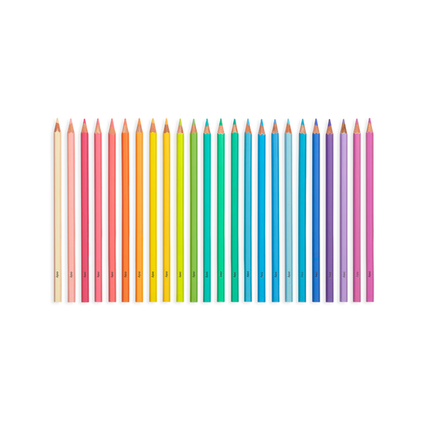 Pastel Hues Colored Pencils 24 Ct