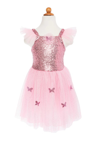Pink Butterfly Dress with Wings 5/7