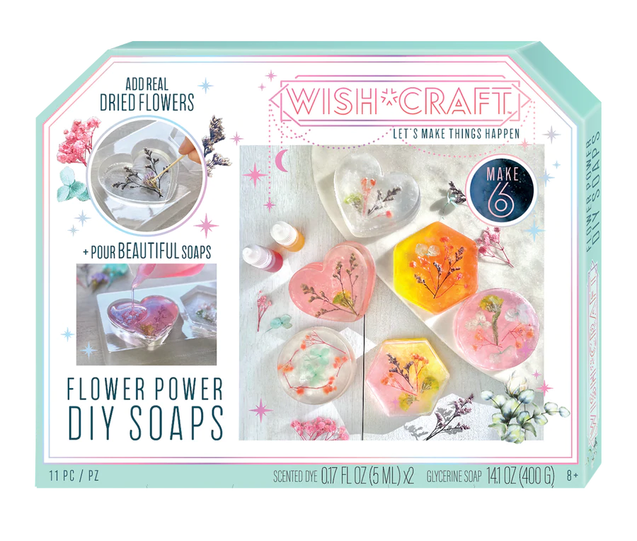 Wish*Craft Flower Power DIY Soaps