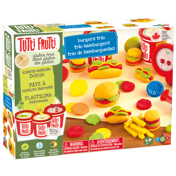 Tutti Frutti Burgers Trio Kit -Gluten Free