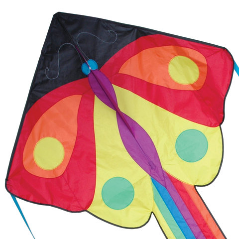 Butterfly Lg Easy Flyer Rainbow Tail