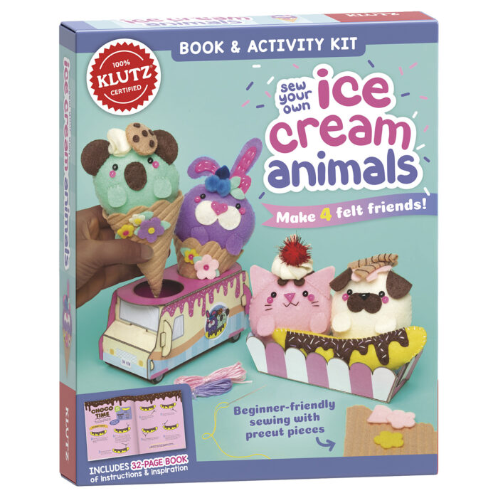 Sew Your Own Ice Cream Animals