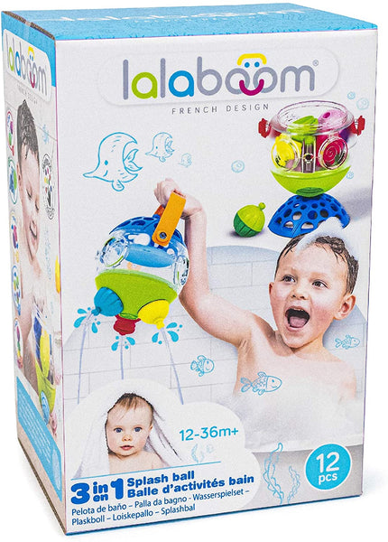 Lalaboom- 3 in 1 Splash Ball- 12 pc
