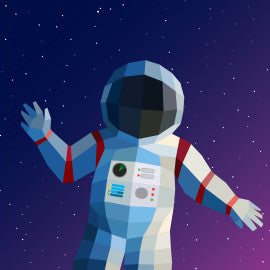 Paint by Stickers Outer Space