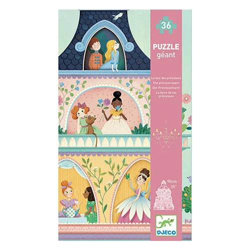 The Princess Tower Giant Floor Puzzle 36 Pieces