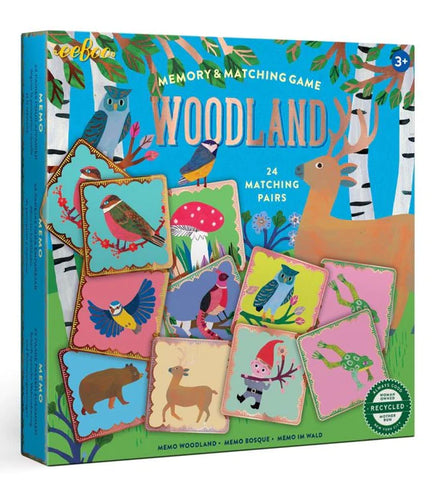 Woodland Memory And Matching Game